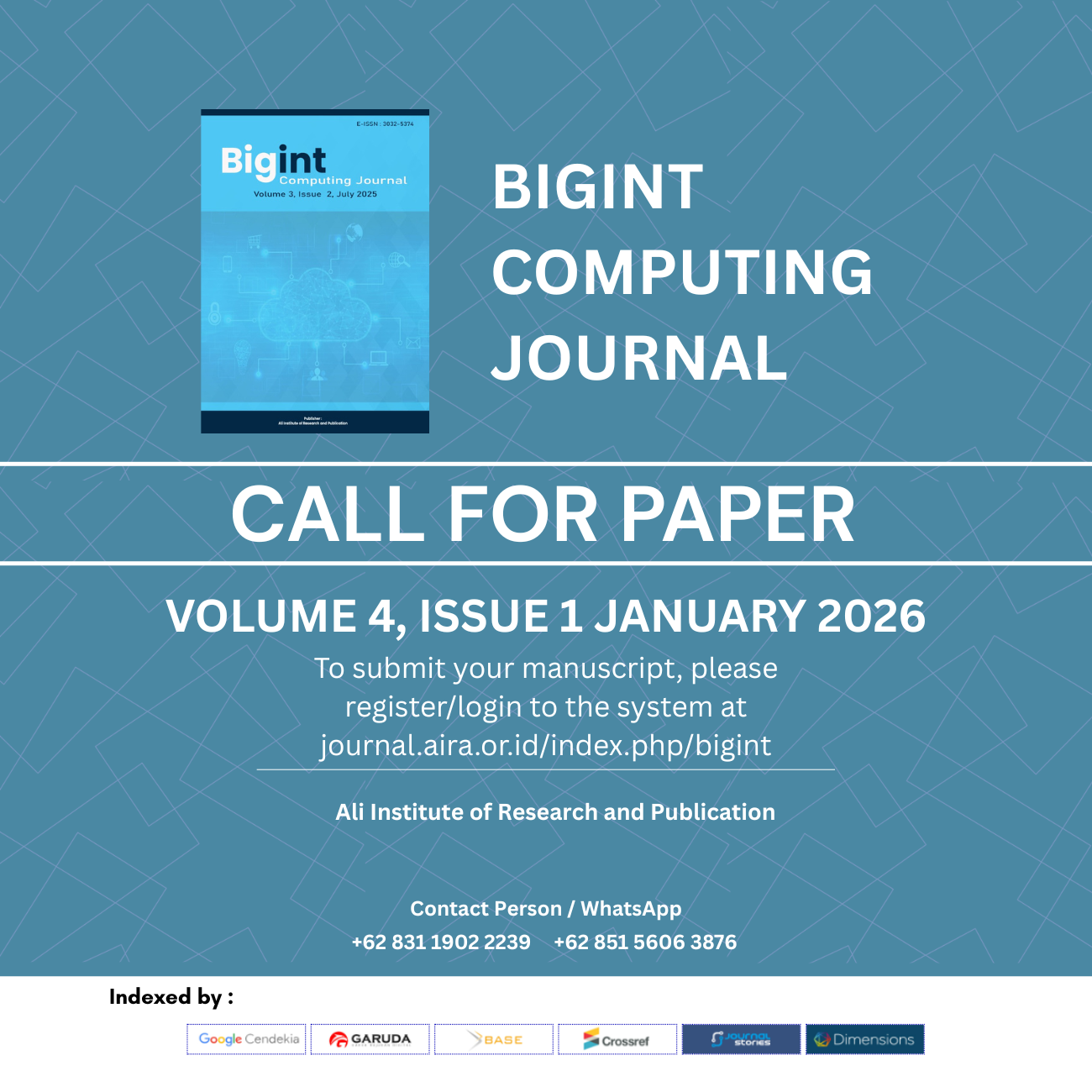 Bigint Computing Journal Cover